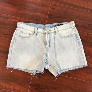 Blank NYC Faded Blue Jean Shorts